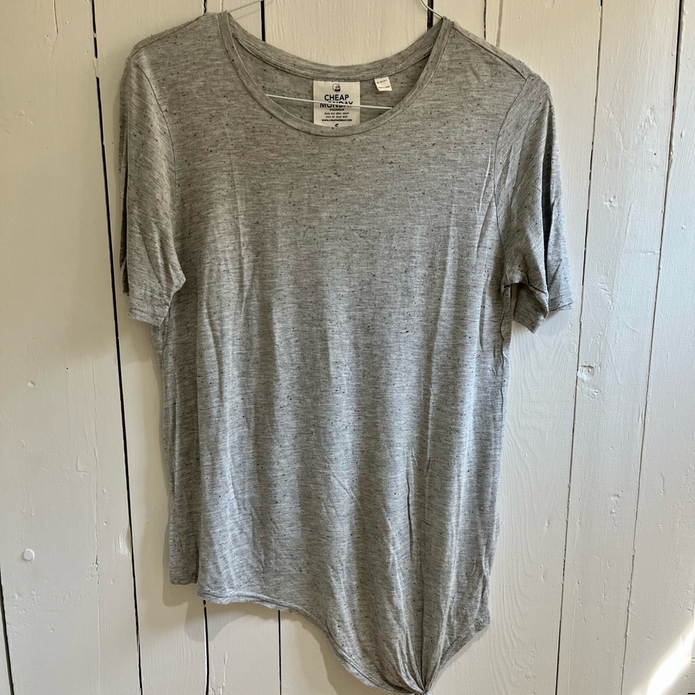 Cheap Monday comfy short sleeve top with tie